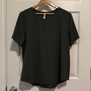 lululemon athletica Dark Green Short Sleeve Tee